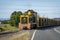 Train Hauling Sugar Cane To Factory