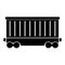 train icon, train carriage vector