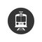 Train icon.Transport flat icon. transportation vector illustration