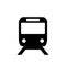 train image icon. sign train for web and apps