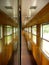 Train interior passageway