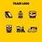 Train Logo Collection, Epic train logo, train logos, train icon