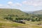 Train in Mallerstang valley on Settle to Carlisle