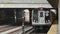 Train movement. Subway of New York.
