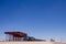 Train in the Namib desert