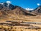 Train station in Abra la Raya at high altitude