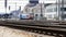 Train time lapse on main station in Ceske Budejovice