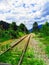 Train Tracks Through the Alps