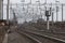 Train tracks near to Crewe, Cheshire