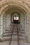 Train Tunnel with Stone Arches
