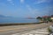 train view of Seto Inland Sea