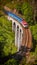 Train on Zampach viaduct, Czech Republic