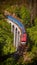 Train on Zampach viaduct, Czech Republic