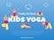 Training and classes kids yoga banner