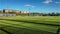 Training ground and academy base of Catalan football club, FC Barcelona. Stock Photo. Barcelona 2017.