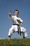 Training of karate champion - kata