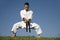 Training of karate champion - kata