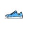 Training shoes line icon