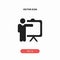 Training teacher icon