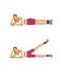 Training with weightlifters on the legs. The girl performs exercises swings, lifts and bringing the legs from a prone position