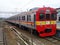 trains at Bogor station that are waiting for their scheduled departure, west java, Indonesia