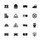 Trains - Flat Vector Icons