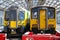 Trains in Lime Street Railway Station.