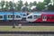 Trains parked at station Arnhem