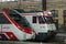 Trains in the Valencia Train Station