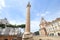 Trajan Column Roman ruin Rome Italy