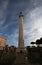 Trajan`s ColumnColonna Traianais a Roman triumphal column in Rome,Italy.