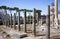 The Trajan\'s Market with ancient columns, Rome, Italy