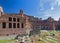 Trajan`s Market Markets of Trajan , a large complex of ruins in the city of Rome, Italy, located on the Via dei Fori Imperiali,