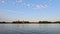 Trakai Castle, Medieval Gothic Island Castle, Located in Galve Lake. Flat Lay of the Most Beautiful Lithuanian Landmark.