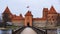 Trakai castle or Traku pilis in Lithuania near Vilnius