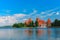 Trakai Island Castle in summer day