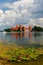Trakai Island Castle in summer day