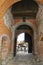 Trakai,Lithuania-August 25:Entrance to Trakai Castle from island Trakai in Lithuania