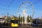 Tram Bus Big Wheel, Piccadilly Gardens, Manchester