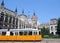 Tram & Hungarian Parliament Building