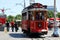 Tram in Istanbul. line 3 that reaches Taksim Square