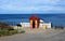 The tram line entrance 2, at Saltburn by the Sea, North Yorkshire, England