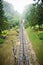 A tram railway on Penang Hill