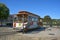 Tram rotating system of the cable car in San Fransisco