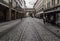 Tram tracks in Mainstrabe, Munich