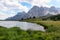 Tramascastilla lake in Valley of Tena in Pyrenees, Spain.