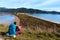 Tramping in Abel Tasman national park, Abel Tasmam Coastal track, New Zealand, Great Walk