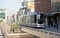 Tramway in the centre of the city Rotterdam, Netherlands