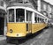 Tramway lisbon city Portugal