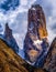 Trango tower the largest cliffs in the world situated in the Karakoram mountains range in Pakistan